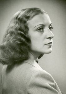 Anna-Eva Bergman, Oslo, 1950, photographie de Hans Hartung