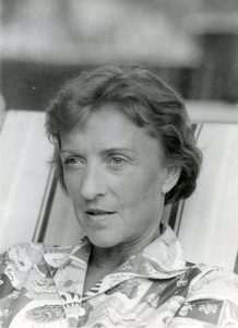 Anna-Eva Bergman, 1959, photographie de Hans Hartung